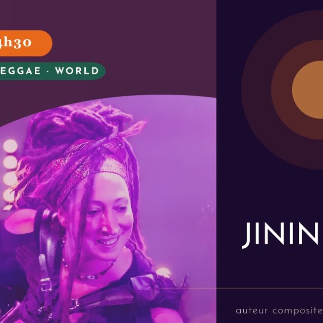Jinin – Chanson engagée Reggae-ska Musiques du monde – Festival Les Vieilles Écluses 2026
